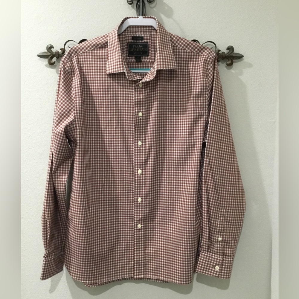 Jos. A. Bank -Men’s Lg. Brick Red/Navy